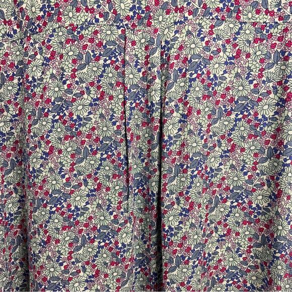 Vintage X America Elsie Women Medium Top Blouse Ditsy Floral Peplum Boho Spring - Picture 10 of 16